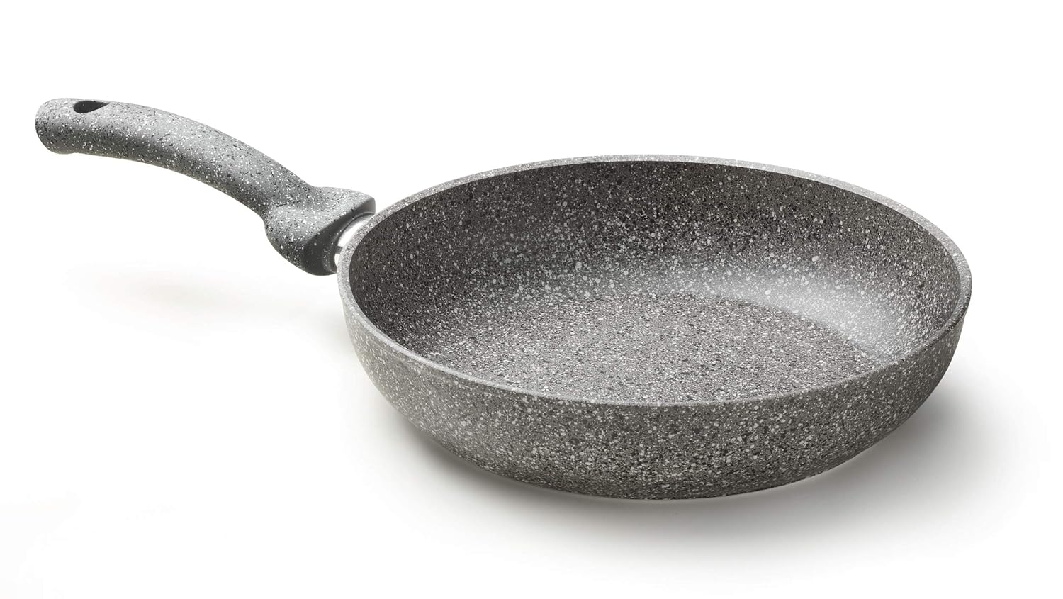 ACCADEMIA MUGNANO FRY PAN STONE ALUMINIUM NONSTICK DIAMETER 30CM, 100 MADE IN ITALY, MINERAL