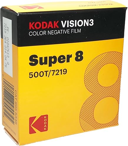Kodak Super 8 Reversão preto e branco, cartucho Tri-X 7266/50