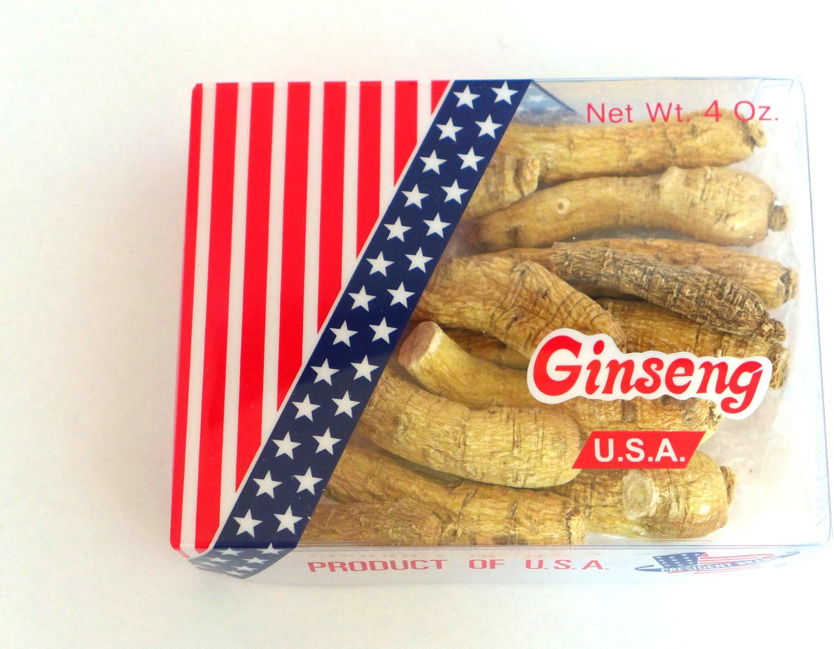 Green Bay Wisconsin Long Cultivated Ginseng 4 Oz (威州长泡参 113克）