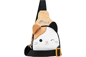 Squishmallows Crossbody Bag Girls Teens Fanny Pack Backpack Shoulder Bag Kawaii Mini Backpack Travel Essentials