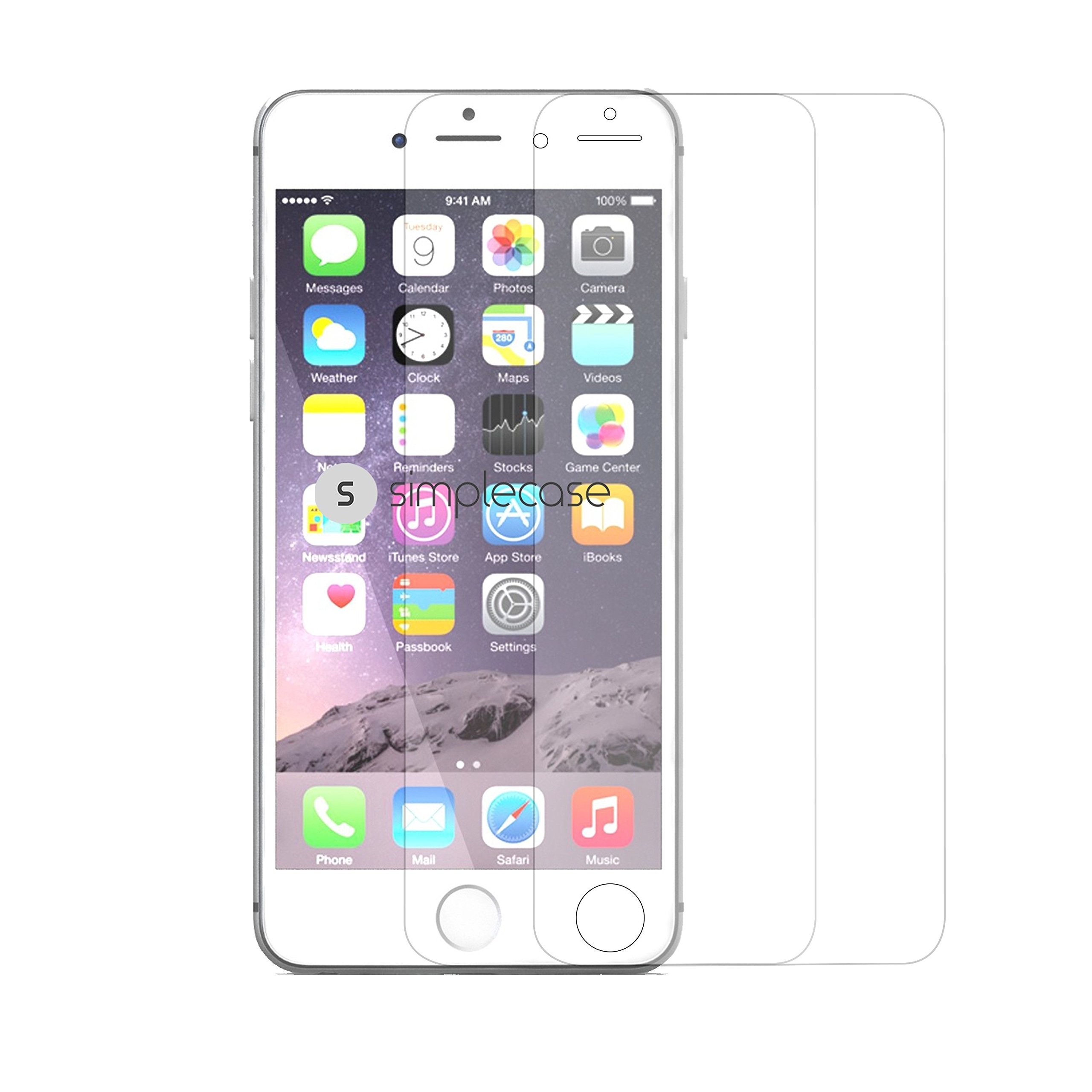 Simpl Case Premium Real Glass Screen Protector 9h Tempered Glass Film/Laminated Glass/Glass