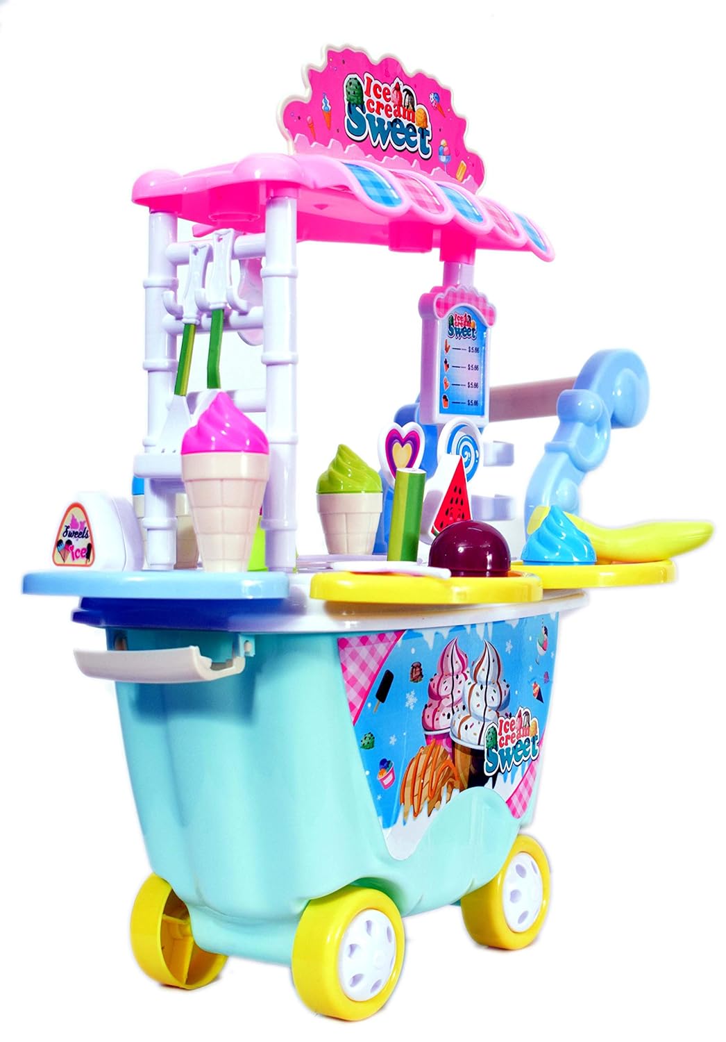 ice cream cart toy amazon