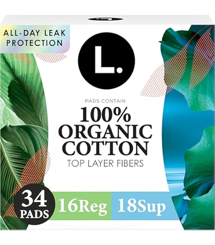 L. Organic Cotton Tampons, Multipack Unscented, Light Regular - View #12