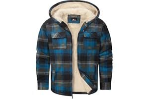 Dekomere Boys Fleece Jacket with Hood Unisex Child Sherpa Lined Zip Up Warm Coat Hooded Sweatshirt Outerwear