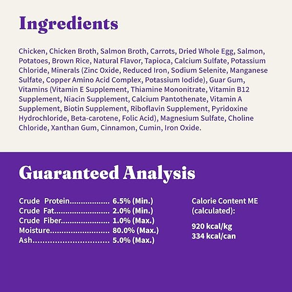 HALO ELEVATE WET DOG FOOD KETTLE COOKED CHUNKY CHICKEN & SALMON STEW, HEALTHY GRAINS CANNED DOG FOOD, 12.7 OZ CAN (PACK OF 6)