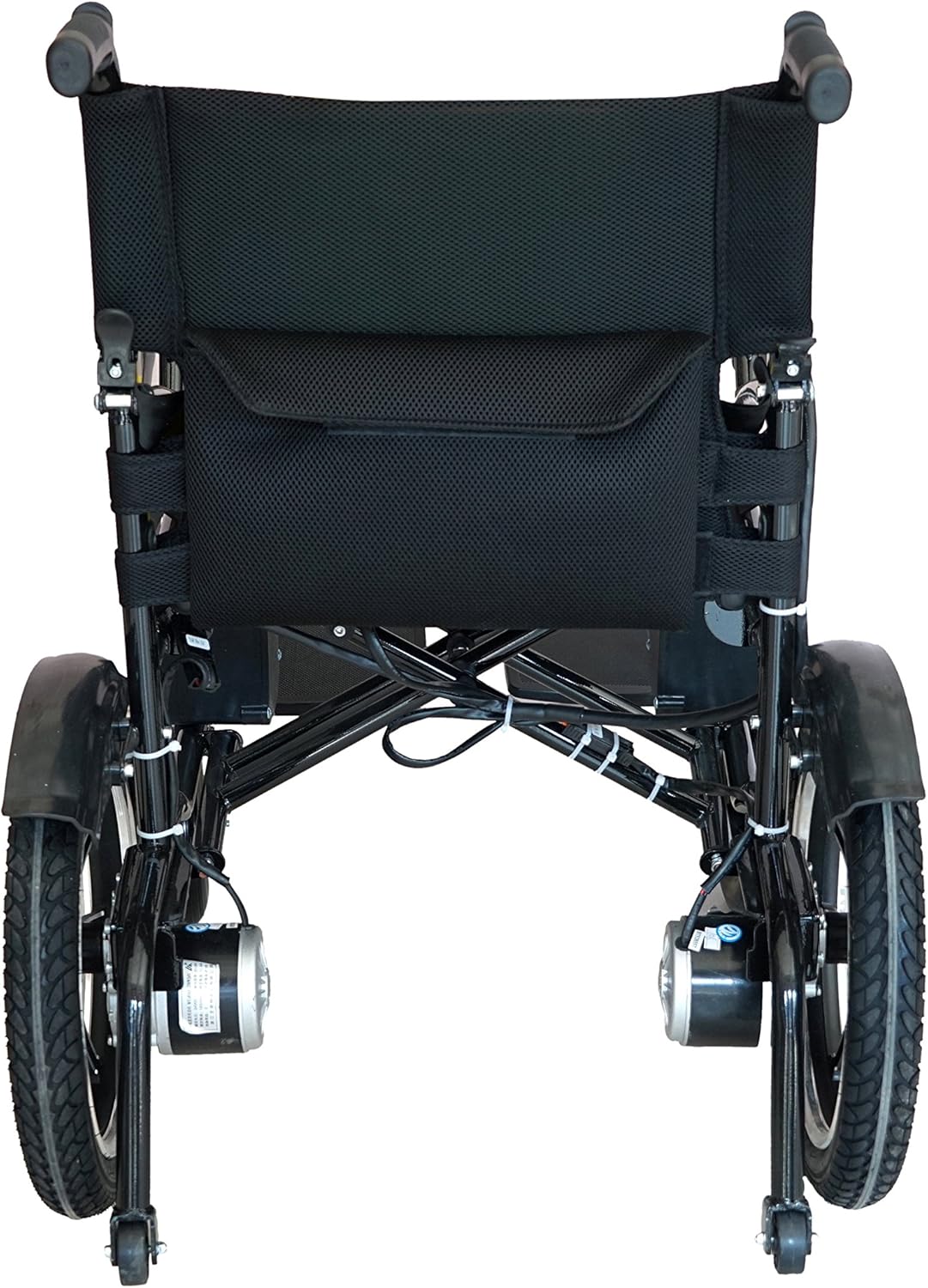 Electric Wheelchair Electric Power Wheel Chair Motorized Foldable Mobility Scooter Wheelchair Automated Wheelchair (RED): Health & Personal Care