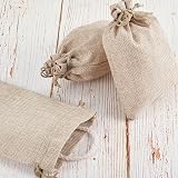Irich 30 Pack Small Hessian Bags Drawstring 13x18 cm Biodegradable view 6