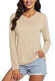 MAGCOMSEN Long Sleeve Tee Shirts for Women UPF