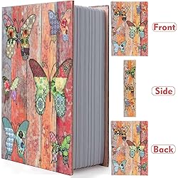 Butterfly Book Safe Box with Combination