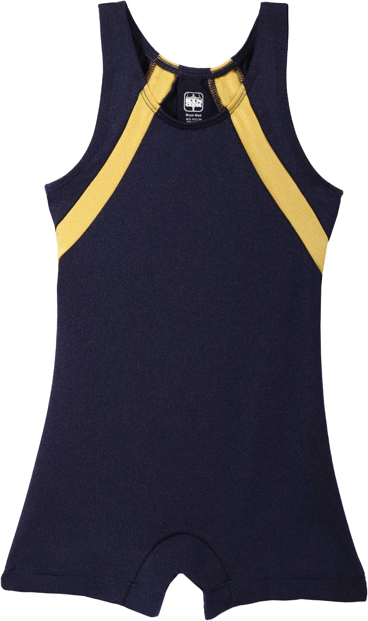 Snowflake Designs Boys and Mens Diagonal Cut Gymnastics Singlet - Variety of Colors