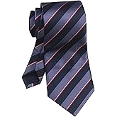 Secdtie Men's Striped Tie Classic Formal Woven Wedding Groomsmen Neckties 3.15"