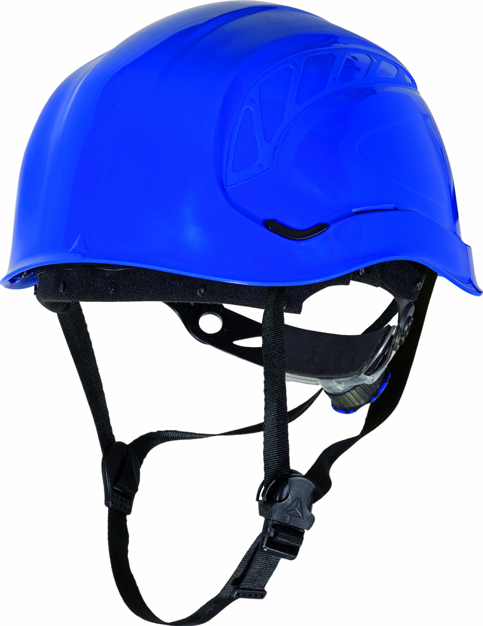 Delta Plus GRANITE PEAK - Working at Height ABS Helmet Un-Vented with Rotor Adjustment - Blue - Adjustable