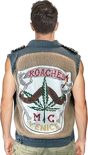 tommy chong denim vest