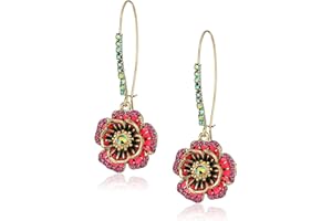 Betsey Johnson Rose Dangle Earring Color