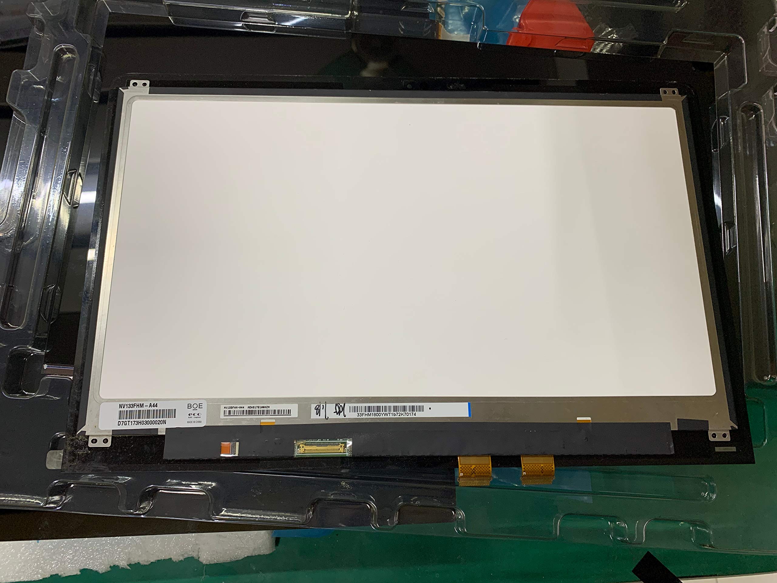 13.3" LCD Screen Touch Digitizer LED Display Assembly for Samsung Notebook Spin 7 NV133FHM-A44 (With