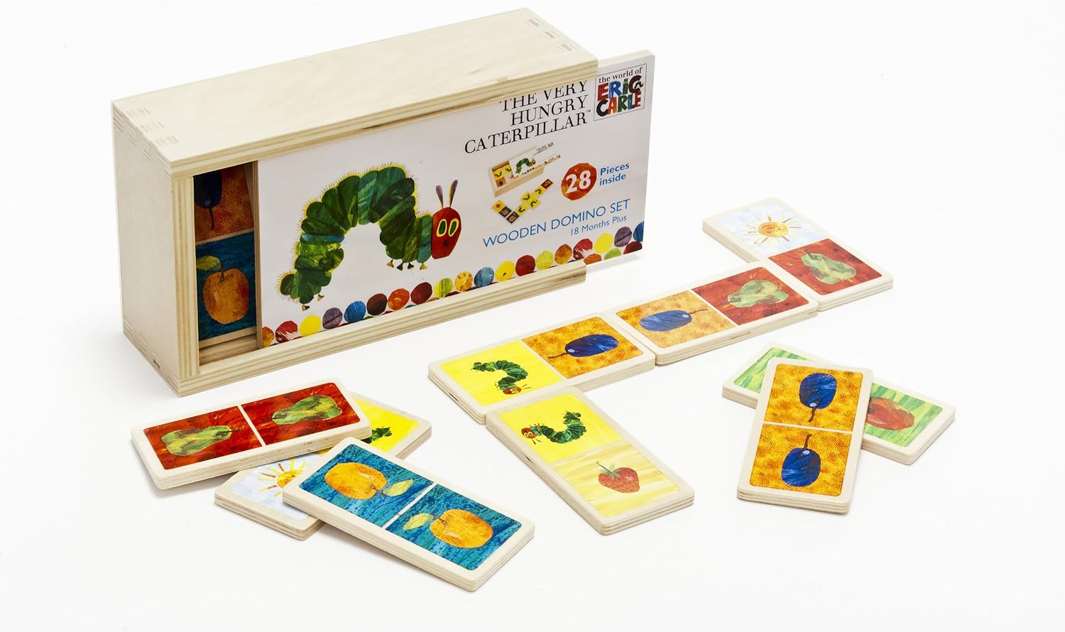 hungry caterpillar wooden blocks