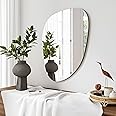 DWELLER Irregular Mirror for Wall Decor 28.5"x19.3", Asymmetrical Mirror, Modern Frameless Wall Mirror for Bathroom Bedroom Entryway Living Room Vanity