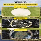 B2C Pond Liner 0.35mm HDPE 200gsm 2.5m x 3m Heavy Duty view 4