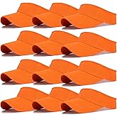 Ultrafun Unisex Sports Sun Visor Adjustable UV Protection Sun Hat Cap for Beach Pool Golf Tennis