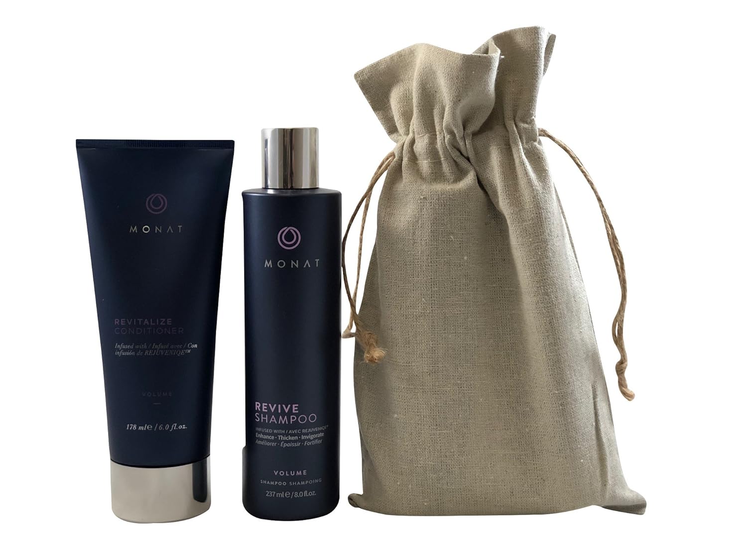 Monat Volume Revive Shampoo and Volume Revitalize Conditioner with