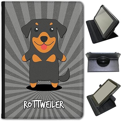 Allemand Dessin Animé Chiens Simili Cuir Snuggle étui Coque