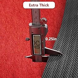 Red Carpet Runner Rug for Party and Event, Non-Slip