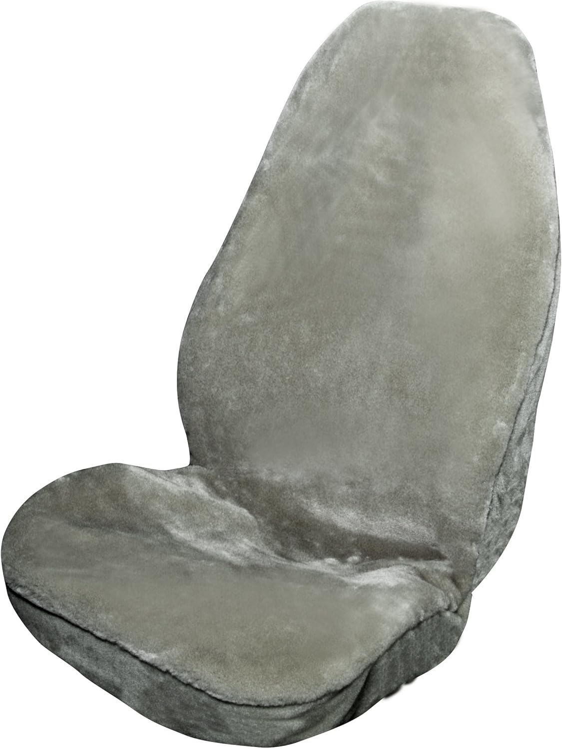 Masque 63814 Grey Sheepskin Seat Cover Automotive