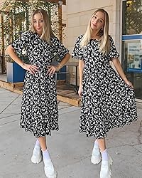 STYLEWORD Women's Summer 2025 Casual Short Sleeve
