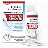 Alocane Precision Freeze, Skin Tag Remover, Cryotherapy Skin Tag Home Removal Kit, FDA-Cleared, Results in 1 Treatment, with 12 Precision-tip applicators