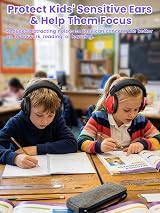 Dr.meter Ear Defenders Kids Hearing Protection 27.4 dB Adjustable view 7