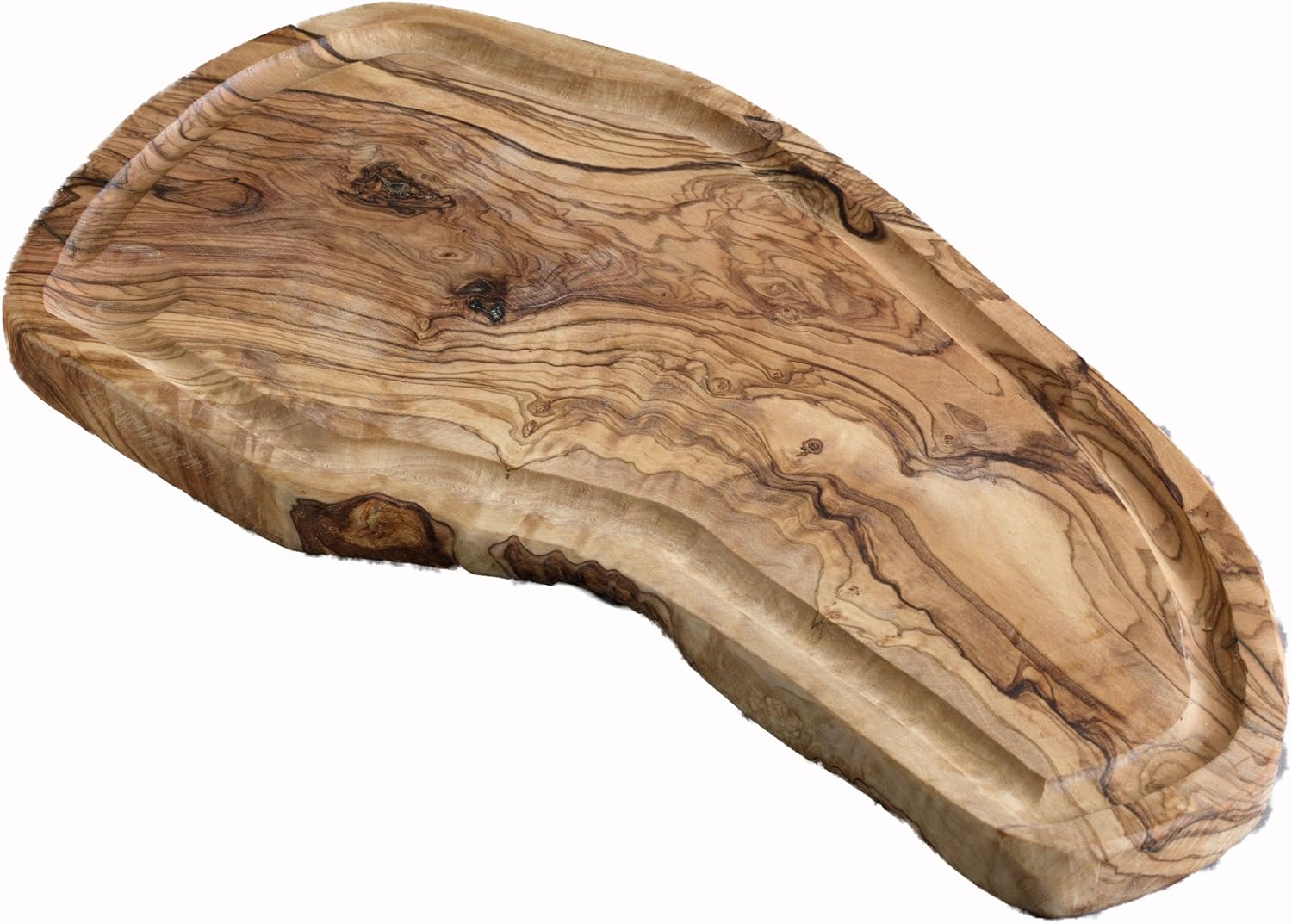 Olive Wood Board with Groove Large (Approx 50cm) Amazon.co.uk Kitchen