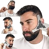 Beard Shaping Tool Kit for Men [Comb & Pencil Liner Included], Shaper Template Guide Tools for Trimming Hairline…