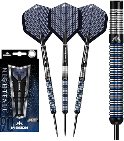 Amazon.com : Mission Josh Rock v2 Darts | Soft Tip | 95