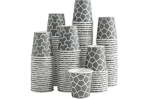Huifany 3 oz Paper Cups – 600 Count, Small Bathroom Cups, Disposable Mouthwash Cups, Espresso Cups, Mini Cup for Coffee, Tea, Water, Snack