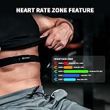 CooSpo H9Z Heart Rate Monitor Chest Strap Bluetooth 5.0 ANT+ Rechargeable view 3