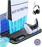 PS5/PS5 Slim Stand and Cooling Station with