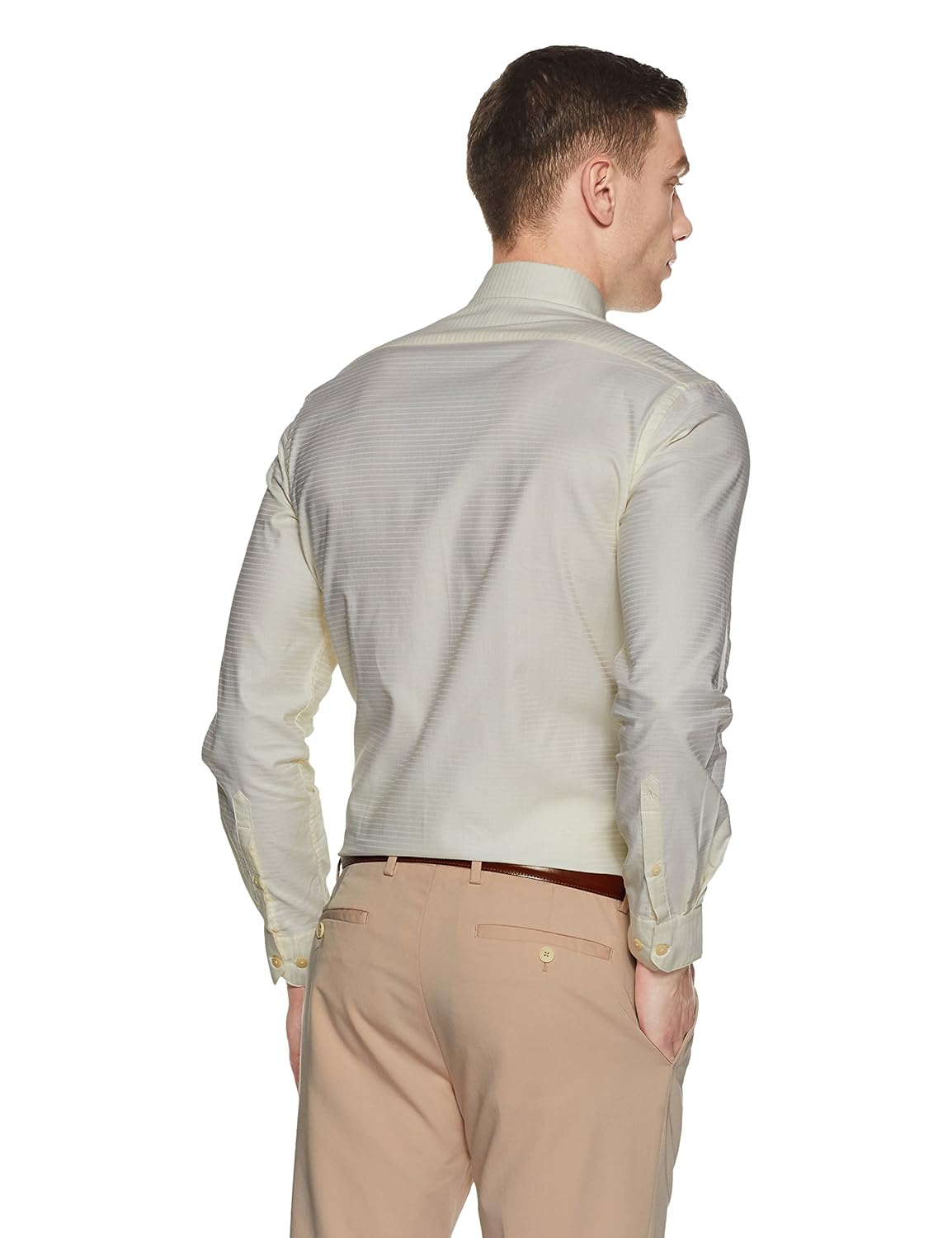 arrow men's paisley slim fit business shirt