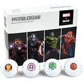 Volvik x Marvel Special Edition 3-Piece White Golf Balls 12pcs