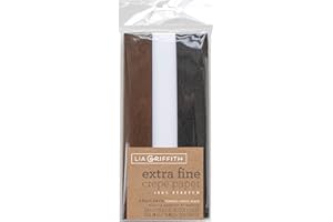 Lia Griffith Extra Fine Crepe Paper, Basic Assortment, 3 Count