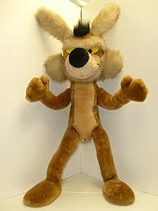 Amazon.com: 1993 24KT CO. WILE E COYOTE POSEABLE PLUSH RARE