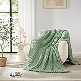 L'AGRATY Chunky Knit Blanket