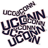Desert Cactus University of Connecticut Sticker Huskies UConn Vinyl Decals Laptop Water Bottle Car Scrapbook T3 (Type 3-2)