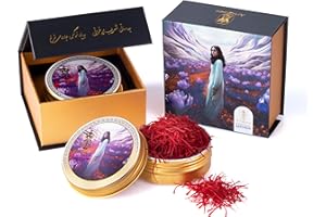 Artaguana Saffron - Grade A+ All Red Threads, 100% Pure and Premium Quality, Aromatic and Hand Harvested, Natural "Red Gold" 