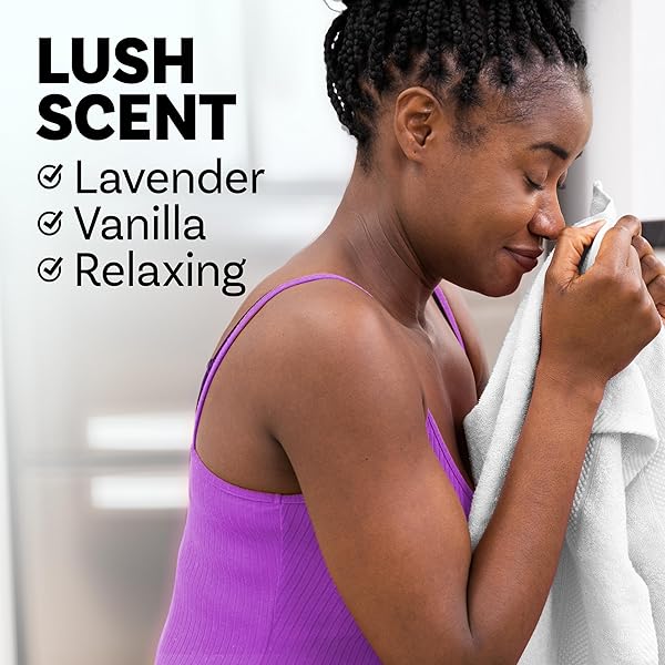 DOWNY UNSTOPABLES IN WASH SCENT BOOSTER BEADS, LUSH SCENT, 24 OZ, LAUNDRY BEADS FOR ODOR PROTECTION, DOWNY SCENT BOOSTER BEADS, LAUNDRY SCENT BOOSTERS