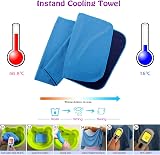 VAKKI Cooling Towel Ice Cold Sports Towels 31x110cm Neck Head Bandana view 5