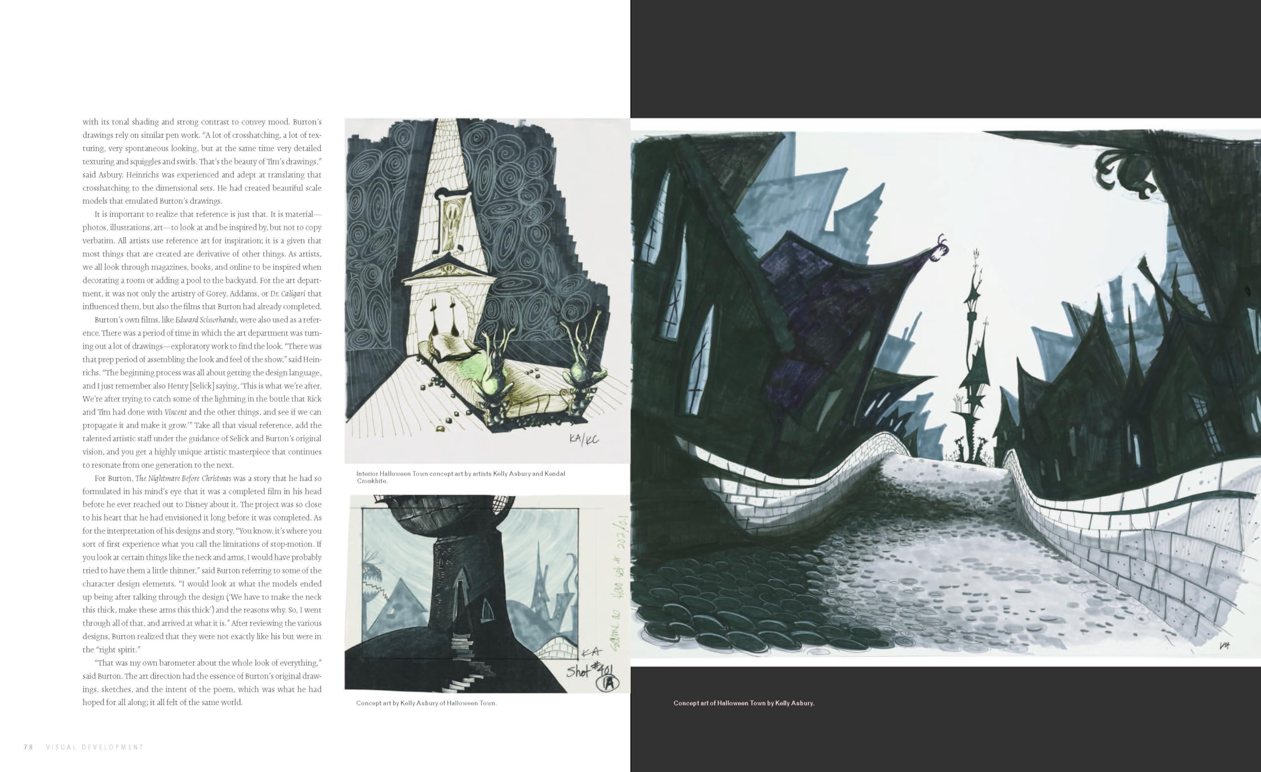 Tim Burton's The Nightmare Before Christmas Visual Companion (Disney Editions Deluxe)