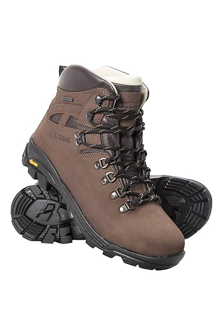 Mountain Warehouse Excalibur Vibram Stiefel für Damen - Wasserfeste Regenstiefel, atmungsaktiv Allwetterschuhe, antibakteriel