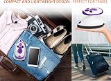 ANSIO Mini Steam Generator Iron - 408W Ceramic Soleplate - Purple/White view 5
