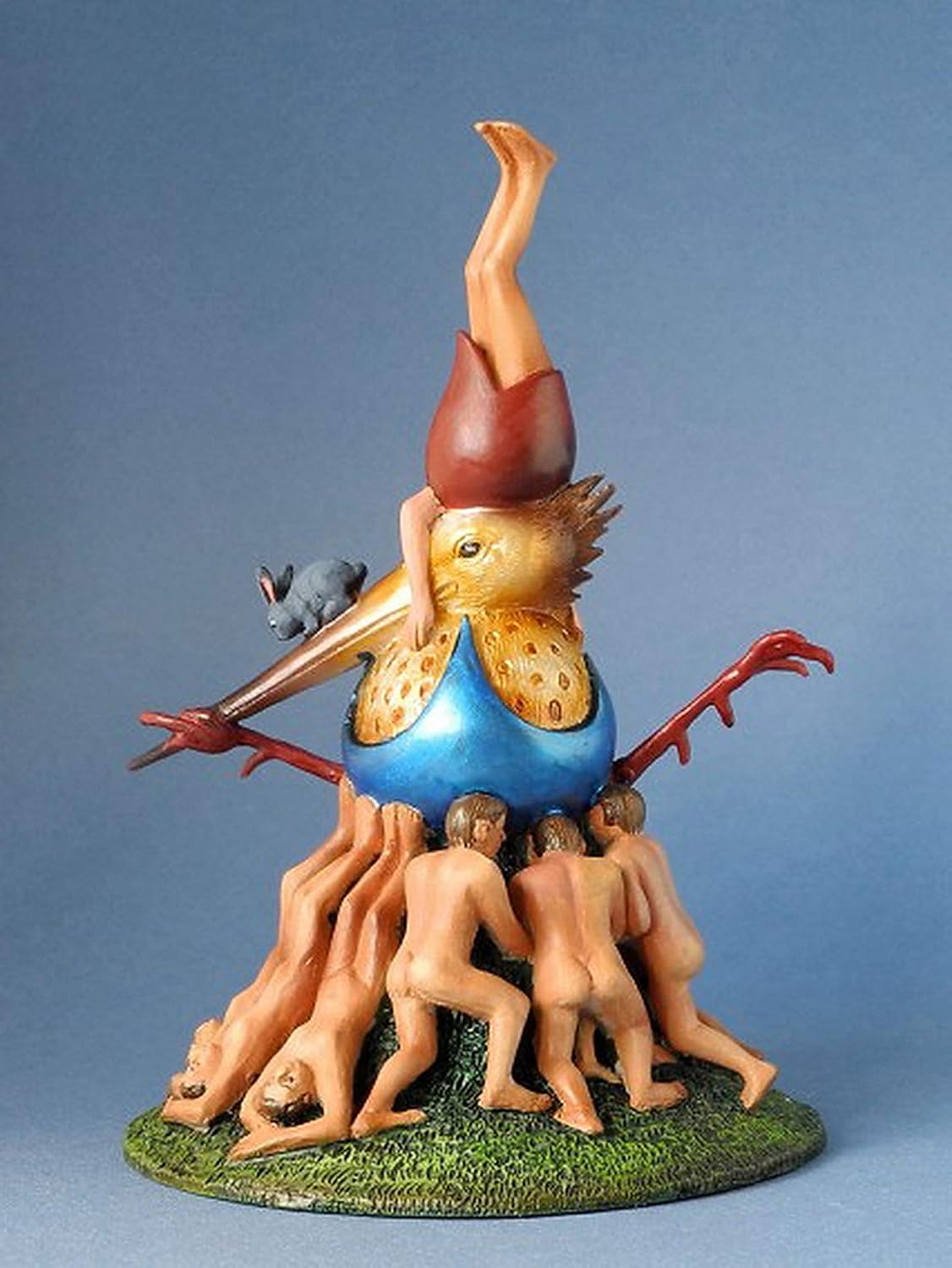 Bird in blue egg - Museumshop (Replikat) by Hieronymus Bosch