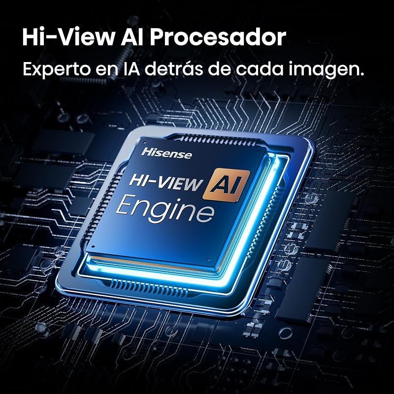 75U7SE - Smart TV MiniLED 75 polegadas, Hi-QLED MiniLED, Modo de Jogo nativo a 144 Hz, Subwoofer integrado, Motor de IA Hi-View, IMAX Melhorado, Modo Cineasta, Dolby Vision IQ, HDR 10+ Adaptativo